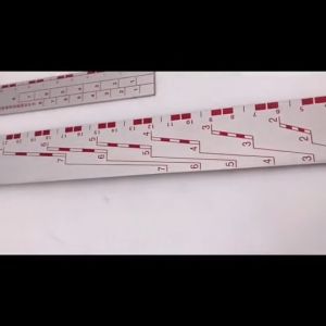 Car Paint Mixing Ruler Measuring Scale Mixing Stick Pembaris Ukur Cat Kereta Bancuh Cat 2K Paint Primer Automotive 调漆尺