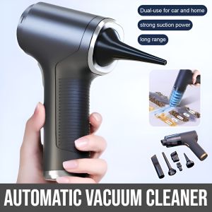 4-In-1 Automatic Vacuum Cleaner Wash Blow Charge And Pump USB Charging Household Wireless Small Vacuum Cleaner Strong Suction For Home Office Room Car