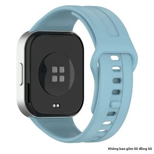 Dây Đeo Đồng Hồ Silicon Thoáng Khí Cho Redmi Watch 6 Active Dây Đeo Cổ Tay Có Thể Điều Chỉnh Tương Thích Với Các Mẫu 5/4 - Nhiều Màu Sắc