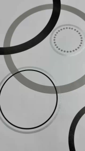 BHW wallpaper Waterproof PVC Wallpaper for Walls - Moisture-Resistant Easy to Clean Durable Home Decor - Ideal for Living Room Bedroom Kitchen & Bathroom - Modern Designs Peel & Stick