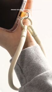 RINGKE® HOLDER LINK & FLOW HAND STRAP U-Type Trendy Simple Style & Comfort design for Smartphone AirPods Galaxy Buds Key
