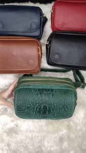 GPBAGS กระเป๋าคาดเอวหนังแท้ชามัวส์ ขนาด 9 นิ้ว รุ่น GP001-05