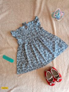 Dress KAYLA GREY - dress anak perempuan/dress bayi perempuan usia 0-4 tahun