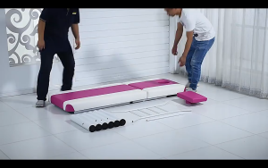 Folding Beauty Bed Beauty Salon Dedicated Massage Bed Massage Bed Home Moxibustion Physiotherapy Bed Meijie