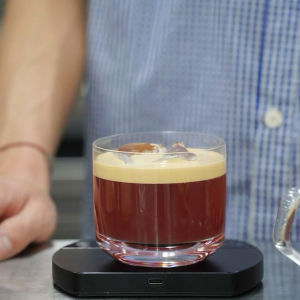 Ultra-Thin Straight Body Glass Whiskey Cup Thick Base Classic Hockey Cup Special Drink Water Cup Mixed Cocktail Ice Hockey