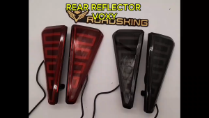 [1 PAIR ] TOYOTA NOAH VOXY 80 SERIES DRAGON REAR BUMPER REFLECTOR SIGNAL BRAKE LIGHT