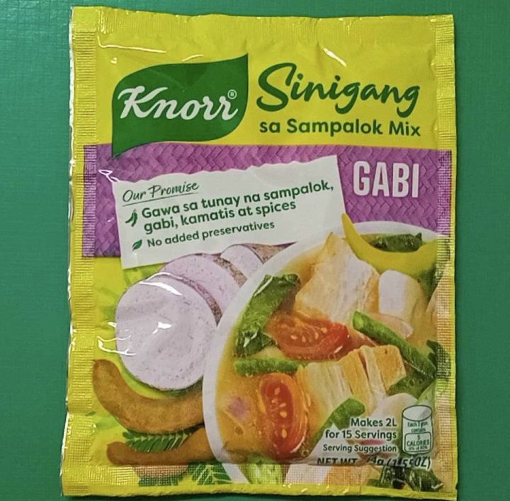 Knorr sinigang mix with gabi 44g | Lazada.co.th