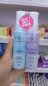 Promo Pixy Aqua Beauty Protecting Mist: Beli 1 Dapatkan 1 Gratis dengan Finishing Matte