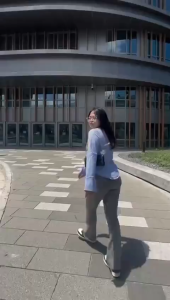 kemeja Wispie salur kantor kerja wanita lengan panjang formal slimfit korean office siren