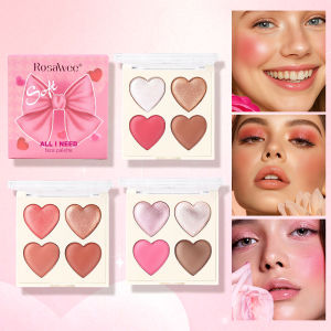Baked blush facial makeup high impact color light and smooth for Natural Finish -buildable color， contour and highlight the f