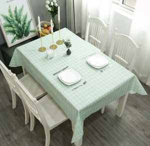 TERLARIS!! Taplak Meja Anti Air Motif Kotak Peva Waterproof Ukuran 137x180cm Motif Berwarna