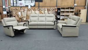 Nabucco N9582 Nettly Recliner Sofa [Can choose Cow leatherCasa LeatherVelvertWater Resistance Fabric][Delivery West Malaysia Only]