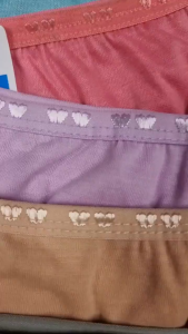 1 Lusin Cd Wanita Dewasa Pakaian dalam Murah Bahan Katun Adem Warna Gelap M L XL XXL bahan T-Shirt