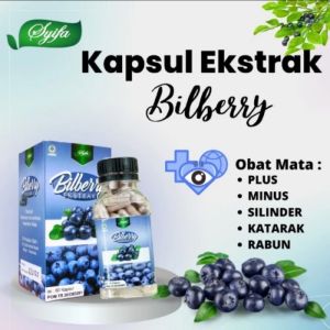 BILBERRY 60 Kpl SYIFA ALAMI ORIGINAL Obat Mata Herbal Secara Alami