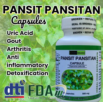 PANSIT PANSITAN/ULASIMANG BATO CAPSULES 100 capsules 500 mg / ALL NATURALS AND ORGANIC / NO PRESERVATIVES