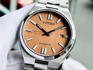 Đồng Hồ Nam Citizen NJ0159-86Z Automatic Size 40 Tsuyosa Cam Cá Hồi