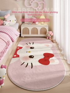 XXM | Cartoon Bedside Waterproof Imitation Fluffy Thick Carpet for Girls Childrens Room