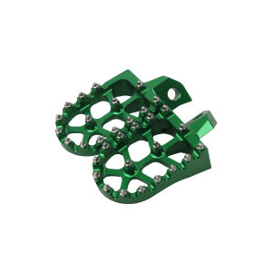 Motorcycle Foot Pegs Rest Footpegs CNC Aluminum For Kawasaki KX65 KX80 KX85 KX100 KX112 KLX140 KLX140L KLX140G Accessories