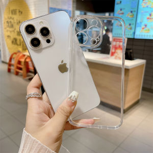 Ultra Thin Clear Phone Case For iPhone 17 Air 16e 16 15 14 13 12 11 Pro XS Max Mini XR X 7 8 6 6s Plus Soft TPU Silicone Cover