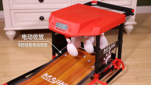 Electric Bowling Toy 3.5m 2m Children Double Bowling Game Indoor&Outdoor Parent-child Game Bowling toy extension 3.5 meters