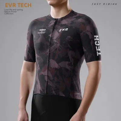 evr | Áo Đua Xe Đạp Nhanh Khô Thoáng Khí cho Nam