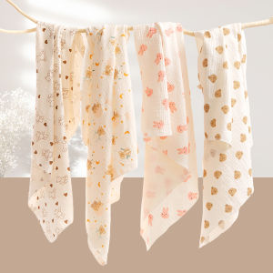 Pure Cotton Summer Thin Gauze Swaddle Blanket for Newborn Baby Delivery Room Single Wrap Cotton Cloth Baby Wrap Blanket