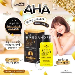 AHA TONER 250 ML BODY WHITE BRIGHTENING - MENCERAHKAN MENGHALUSKAN KULIT