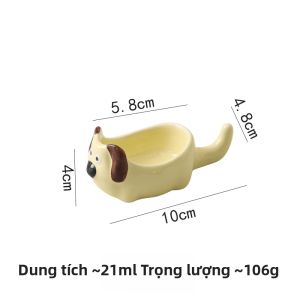 Bộ Đựng Nước Chấm và Giá Đỡ Đũa Sáng Tạo Hấp Dẫn Gốm