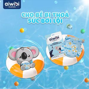Tã/Bỉm Quần Bơi Cao Cấp Aiwibi 1 Miếng/Gói Nhiều Size M/L/XL/XXL/XXXL