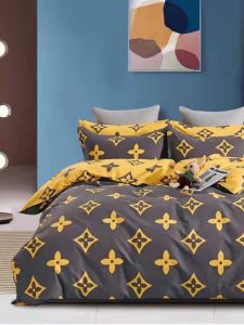 Simple Modern Pure Cotton Single Piece Duvet Cover for All Seasons Home Use Machine Washable Geometric Pattern Bedding