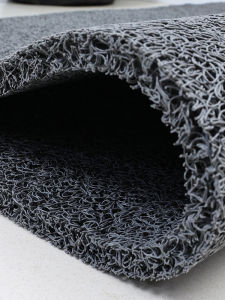 Anti-Slip Plastic PVC Hollow out Door Mat for Bathroom Kitchen Toilet Commercial Outdoor Use Easy to Clean Square Shaped Mat