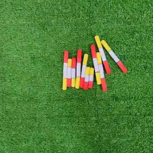 Combo 5 Cái Phao Xuyên Tâm Câu Cá Hình Trụ Bằng Mút Xốp Màu Đủ Kích Cỡ