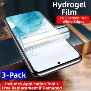 Newyu | Samsung Specific Full Screen Coverage Anti-Blue Light Edgeless Soft Protector