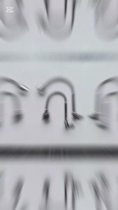 [FERRUM] Kran Angsa Fleksibel Kran Cuci Piring Keran Sink Kran Dapur Dinding Anti Karat Engkol 561 & Kemudi 362