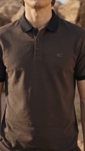 camel active Mens Outdoor Casual Regular Fit Plain Polo Shirt - Multicolour 9-280Y21CL1038