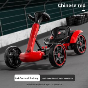 Bonnyu | Foldable No-Assembly Four-Wheel Large Tail Wing Remote Control Electric Toy Car