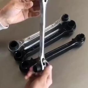 OLOEY | Bộ Cờ Lê Xương Chó 12 Trong 1 Hai Đầu Có Thể Điều Chỉnh Làm Bằng Thép Carbon Đa Chức Năng Siêu Bền Dụng Cụ Sửa Chữa Ô Tô Dùng Cho Nhà Gara Xưởng.