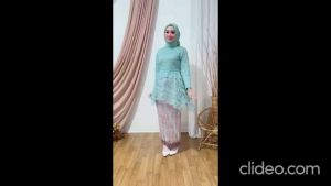 Setelan Kebaya Tunik Fatimah/Kebaya Ibu Besan/Kebaya Pesta Terbaru/Kebaya Wisuda 2023