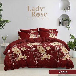 LADY ROSE - Bedcover set lady rose  Prime king 180X200 tinggi 30 terbaru dan terlaris