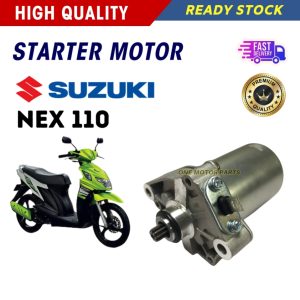 Suzuki Nex 110 Standard OEM Starter Motor High Power Penghidup Electric Scooter Suzuki