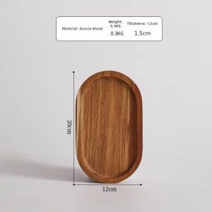 FUXIANHAO | Japanese Elegant Wooden Tray Oval
