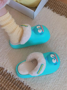 Dép Bông Cá Bướm Dễ Thương Cho Nữ Dép Bông Có Thể Tháo Rời Mùa Đông Dép Bướm Han Dun Chống Thấm Nước Dép Bướm Mùa Đông Cho Bà Bầu