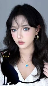 【Penawaran khusus waktu terbatas】soflens soflen mata Sepasang Lensa kontak Warna Lensa warna Diameter 14.0mm-14.5mm Normal Minus (0.00)