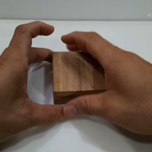 Hộp mạ vàng 24Kgp Nhật Bản vintage đường kính 50mm decor sưu tầm Second hand