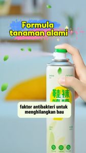 Nineair Shoe Parfume  Parfum Helm dan Jacket  Shoe Spray Pewangi Sepatu Pewangi Kaus Kaki Penghilang Bau Helm Semprotan Sepatu Penghilang Antibakteri Bau Kaki Sterilkan dan Hilangkan Bau Dari Sumbernya