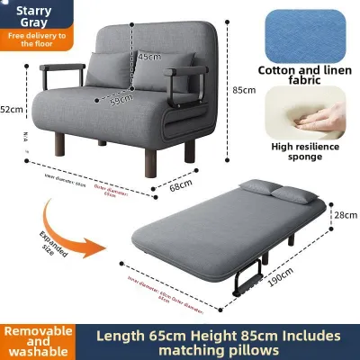 MLZH | Extendable Convertible Sofa Bed