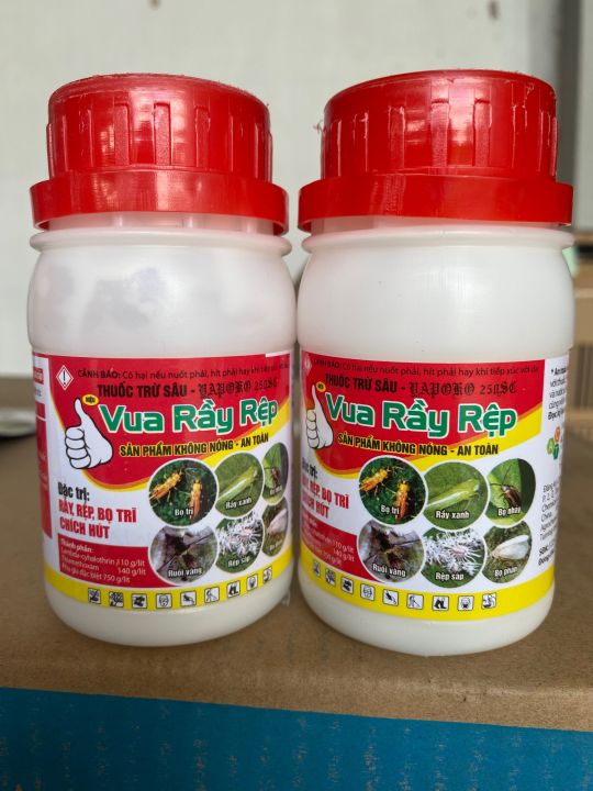 Thuốc trừ rầy rệp sáp bọ trĩ VUA RẦY RỆP trừ rầy xanh bọ nhảy rệp sáp ...