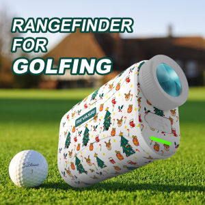 REVASRI | REVASRI 1300Yards Golf Rangefinder with Slope 6X Magnification Type-C Charge Flag Lock Vibration - Christmas Gift for Golfers