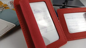 Label Bagasi / Label Koper Tahan Air / Luggage Tag / Gantungan Penanda Koper