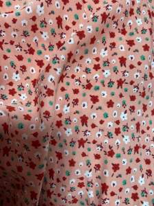 80cm x 1m5 vải lụa mango hoa nhí mềm đẹp may áo kiểu đầm váy bộ bé pha phối trang trí khổ 1m5(C1)